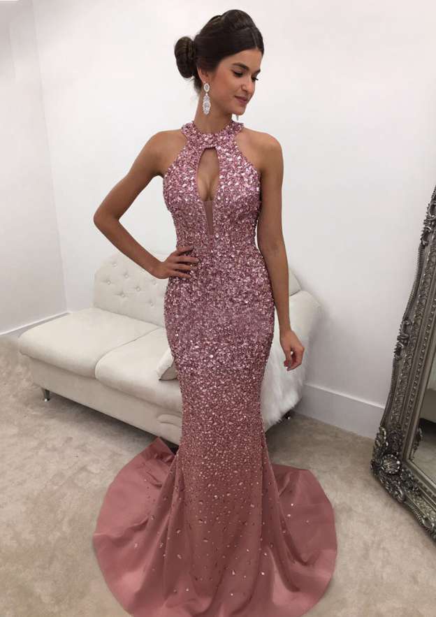 Elegant Bateau Dress with Cascading Ruffles Spa