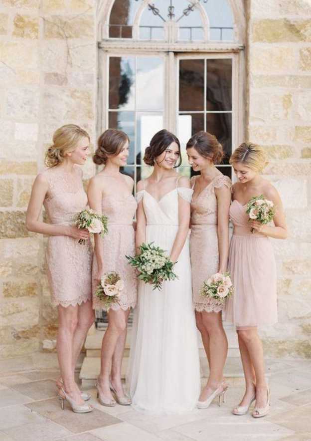 Mini a Line Princess Wedding Dress