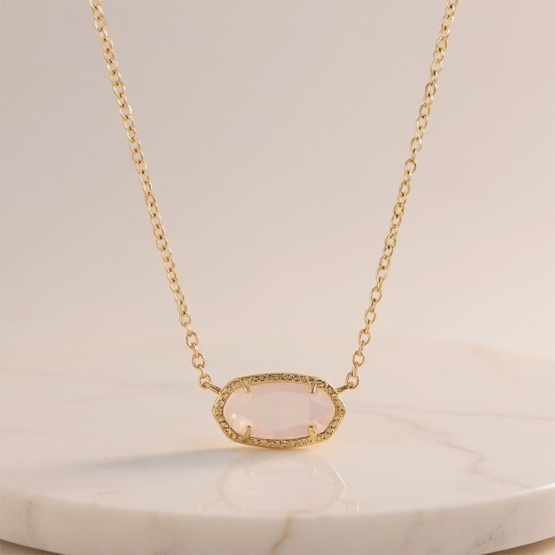 Chic Elegant Ladies' Crystal Pendant Necklace