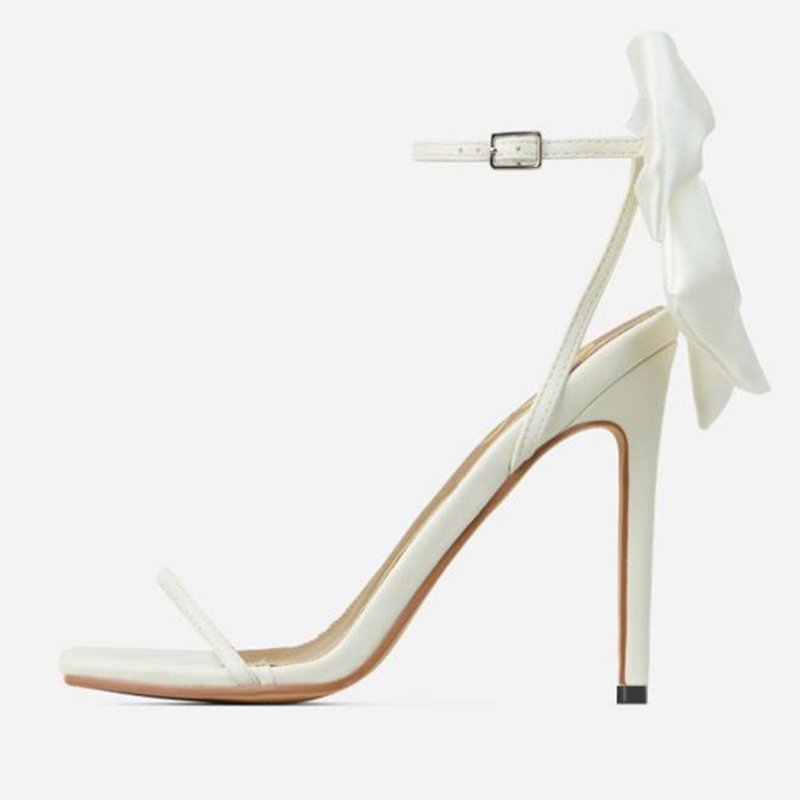 Talons à bout ouvert sandales pu bal chaussures de mode