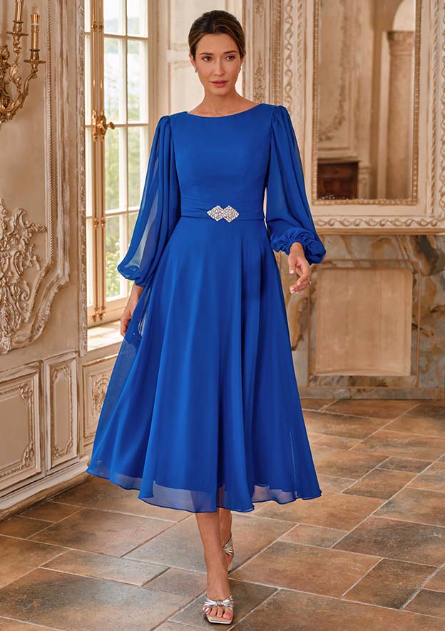 royal blue mother of the bride dresses tea length Tea Length Royal Blue Mother Of The Bride Tea Length Mix Match Bridesmaid  Royal Blue Mother Of The Bride